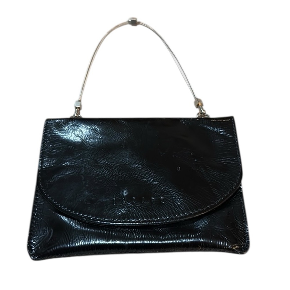Lazaro Argentina Mini Black Leather Shoulders Top Handle Bag
